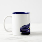 Boxeur dans la tasse sportscar bleue (Gauche)