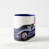 Boxeur dans la tasse sportscar bleue (Centre)