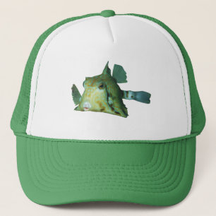 Boxfish - Abstract Ontwerp - Knippen uit een foto Trucker Pet