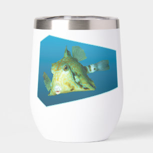 Boxfish - arrière - plan bleu dégradé