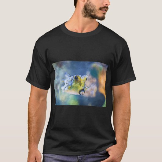 Boxfish Digitale Schildering T-shirt (Voorkant)