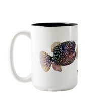 Boxfish koppel, ostracion meleagris