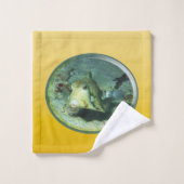 Boxfish - tellement mignon ! Conception photograph (Gant de toilette)