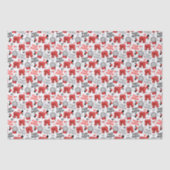Boxing Birthday Tissue Paper Tissuepapier (Voorkant)