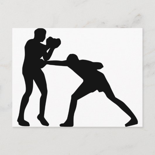 Boxing Briefkaart (Voorkant)