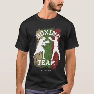 Boxing Bulgaria Combat Sports Fighter Boxing T-shirt