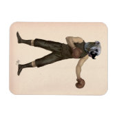 Boxing Bulldog Full 2 Magneet (Horizontaal)