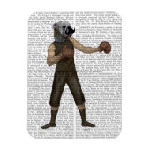Boxing Bulldog Full Magneet (Verticaal)