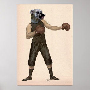 Boxing Bulldog Full Poster