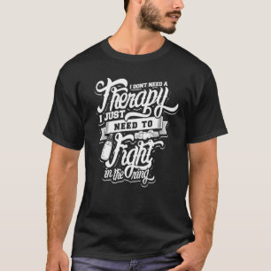 Boxing Canvas Sparring Match Coach 7 T-shirt