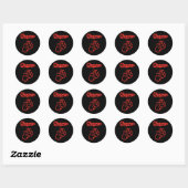 Boxing Champ Boxing Ronde Sticker (Vel)