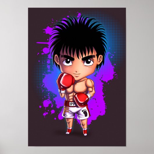 Boxing Chibi Poster (Voorkant)