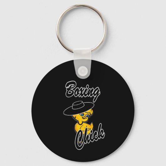 Boxing Chick #4 Sleutelhanger (Voorkant)