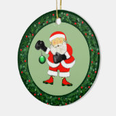 Boxing Christmas Collectible Keramisch Ornament (Links)