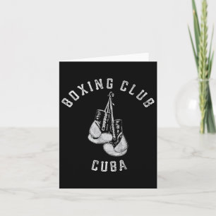 Boxing Club Cuba Gloves Fighter Kaart