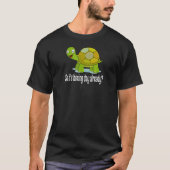 Boxing Day Turtle Lazy Kickboxer Wedstrijden Punc T-shirt (Voorkant)