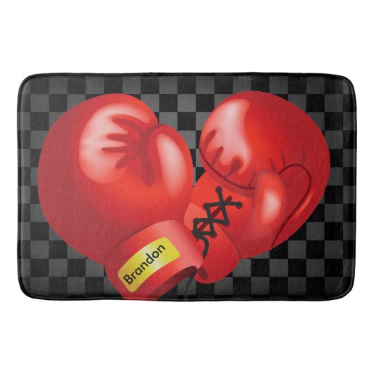 Boxing Design Bath Mat (Voorkant)