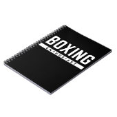 Boxing Enthusiast Notitieboek (Linkerzijde)