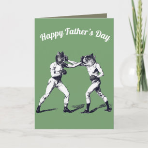 Boxing Father's Day Kaart