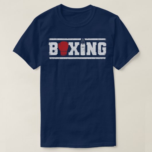 Boxing  Fighter Funny Gym Boxer Lover T-shirt (Design voorkant)