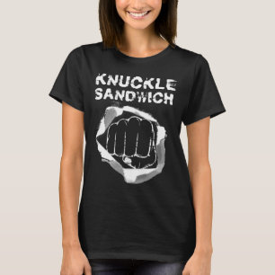 Boxing Fist Punch Knuckle Sandwich Boxer Fighter T-shirt