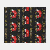 BOXING FLEECE DEKEN (Voorkant (Horizontaal))