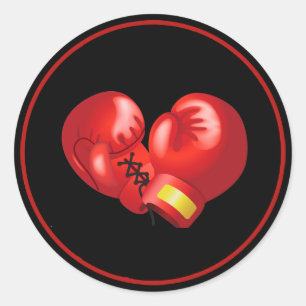 Boxing Ghandschoenen Design Sticker