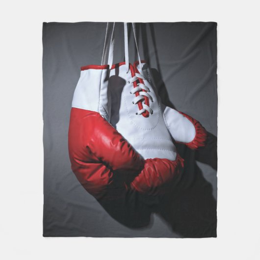 Boxing gloves  fleece deken (Voorkant)