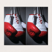 Boxing gloves kaart (Buitenkant ongevouwen)