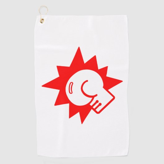 Boxing Golfhanddoek (Voorkant)