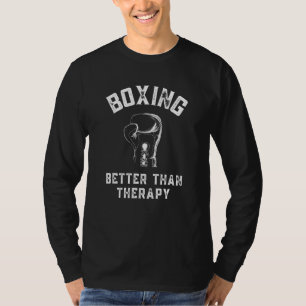 Boxing handschoenen Boxer Punching Bag Mannen Boxi T-shirt