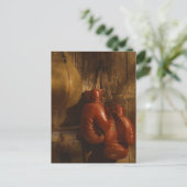 Boxing-handschoenen Briefkaart (Staand voorkant)