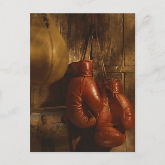 Boxing-handschoenen Briefkaart (Voorkant)