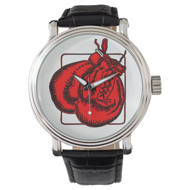 Boxing-handschoenen Horloge (Voorkant)