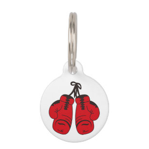 Boxing-handschoenen Huisdierpenning