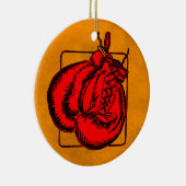 Boxing-handschoenen Keramisch Ornament (Rechts)