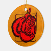 Boxing-handschoenen Keramisch Ornament (Links)