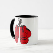 Boxing-handschoenen Mok (Voorkant links)