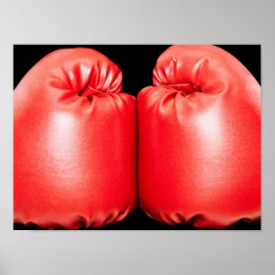 Boxing-handschoenen Poster