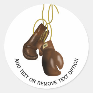 Boxing-handschoenen Ronde Sticker