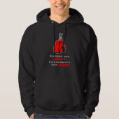 Boxing Inspirational Uplifting Spanish Boxeo Posit Hoodie (Voorkant)