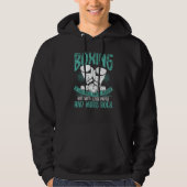 Boxing Is Like Rock Paper Scissors Boxing Hoodie (Voorkant)