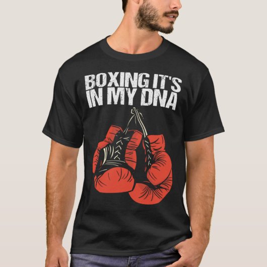 Boxing It s In My DNA  Boxing T-shirt (Voorkant)
