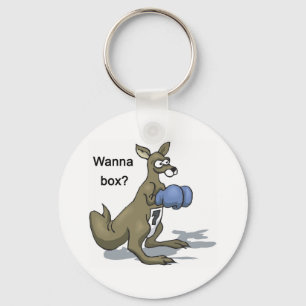 Boxing Kangaroo Sleutelhanger