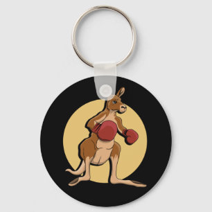 Boxing Kangaroo Sleutelhanger