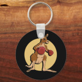 Boxing Kangaroo Sleutelhanger (Voorkant)