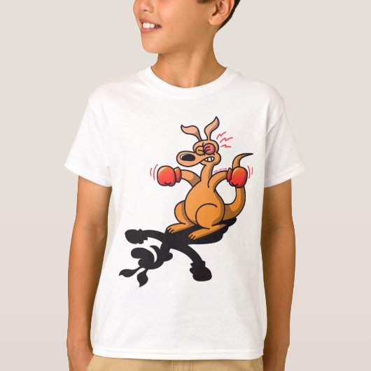 Boxing Kangaroo T-shirt (Voorkant)