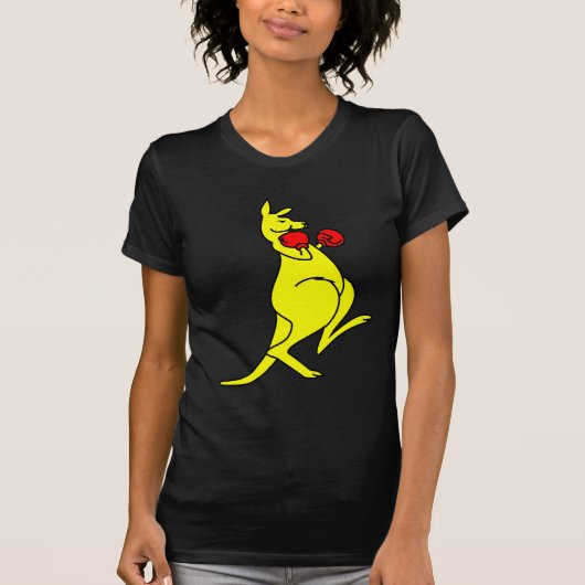 Boxing Kangaroo T-shirt (Voorkant)