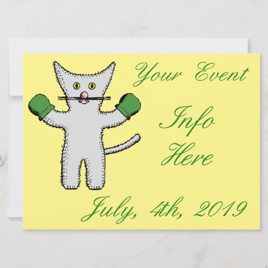 Boxing Kitten met Mittens Thunder_Cove (Voorkant)