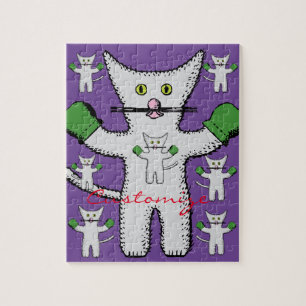 Boxing Kitten met Mittens Thunder_Cove Legpuzzel